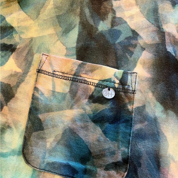 Watercolor Button-Up Cardigan by Gollehaug – Size 46 - Picture 3 of 8